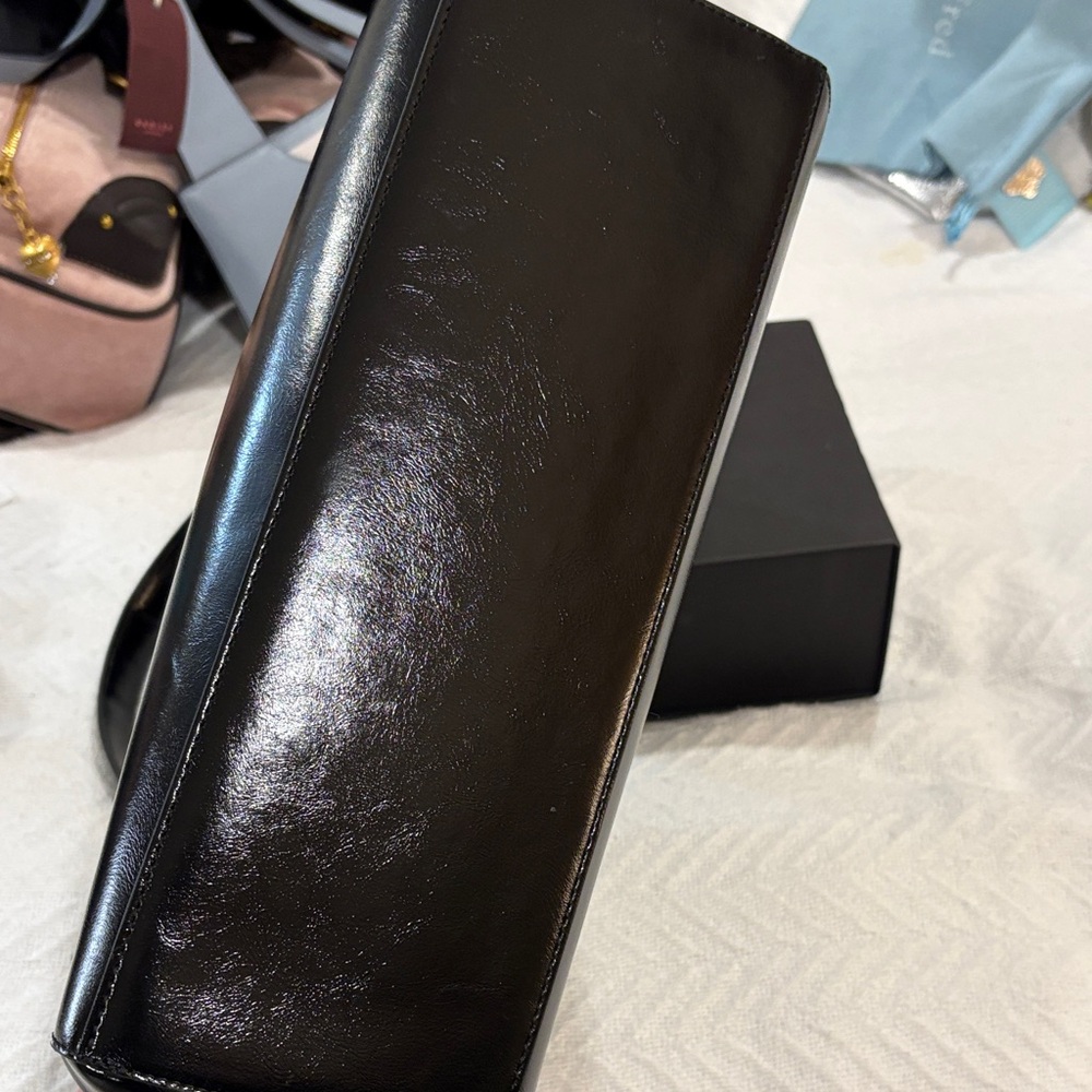 Anthropologie Large Black Work Bag - Picture 6 of 8